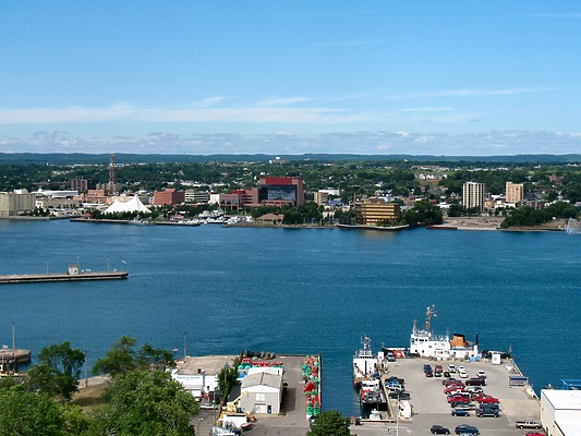 Sault Ste. Marie by James Peacock