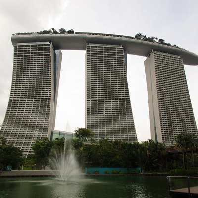 Marina Bay Sands Hotel by Daniel Kieckhefer