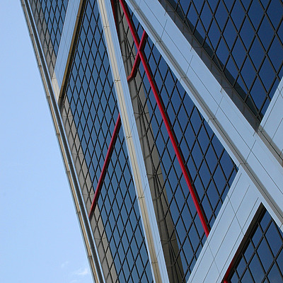 Puerta de Europa II by John Bek