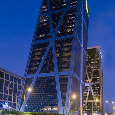 Puerta de Europa I by Cesar Serrano