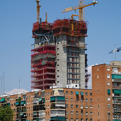 Torre Caja Madrid by Cesar Serrano