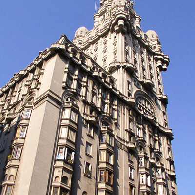 Palacio Salvo by Daniel Kieckhefer