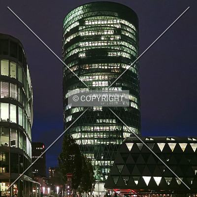 Westhafen Tower by Nephilim