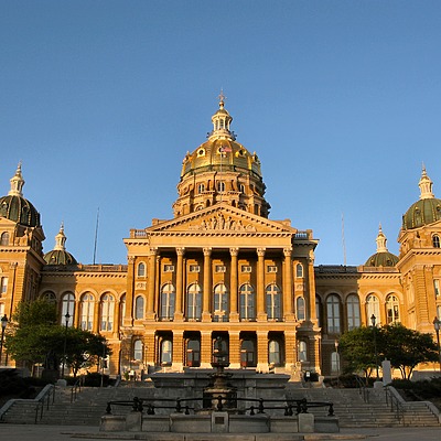 Iowa State Capitol by James Peacock