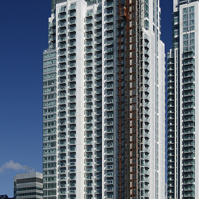Pan Peninsula West Tower by Cesar Serrano