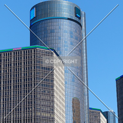Detroit Marriott at the Renaissance Center by Nate Lindsey