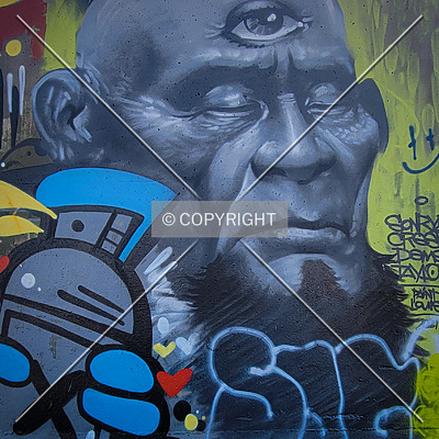 Saint Louis City Flood Wall (South Wall) by Ryan Hildebrand