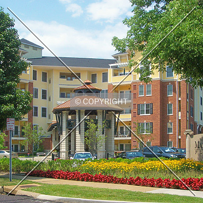 Mansions on the Plaza I by Ryan Hildebrand