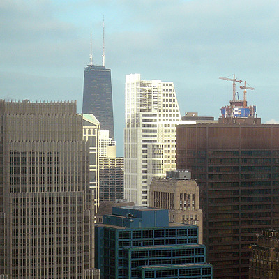 Chicago Title & Trust Building by Nate Lindsey