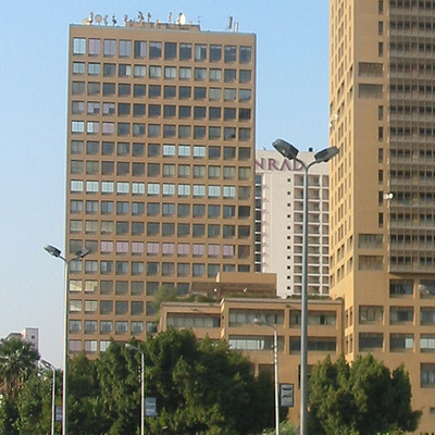 Cairo World Trade Center by Jonathan Smith