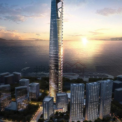 Dalian Greenland Center by HOK