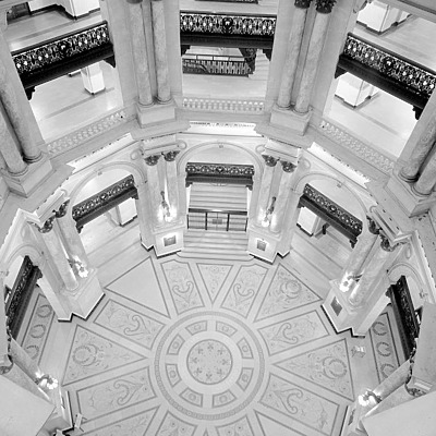 Chicago Federal Building by Library of Congress, Prints and Photographs Division, HABS, Harold Allen