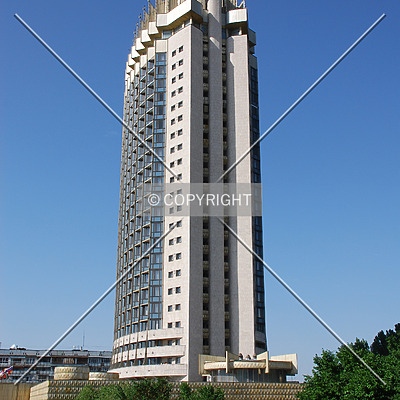 Hotel Kazakhstan by Andrey Dyukarev