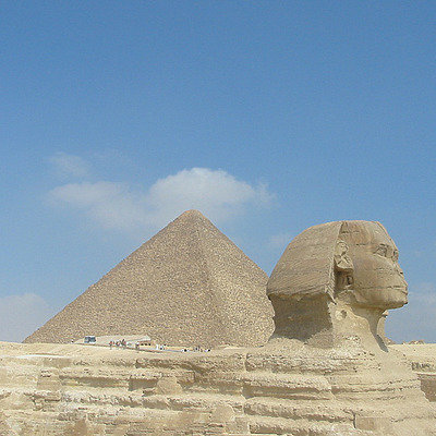 Pyramid of Khufu by Jonathan Smith