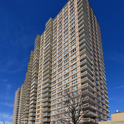 Mediterranean Towers West by John W. Cahill