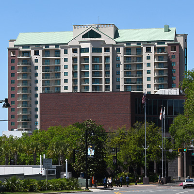 Plaza Tower at Kleman Plaza by John W. Cahill