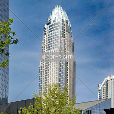 Bank of America Corporate Center by Ryan Hildebrand