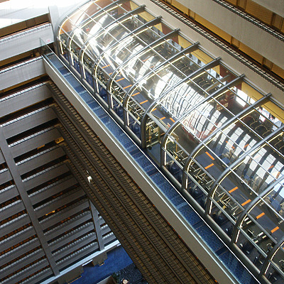 New York Marriott Marquis by Daniel Kieckhefer