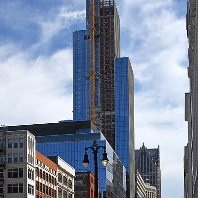 Hudson's Site Redevelopment Tower by John W. Cahill