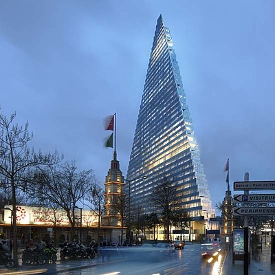Tour Triangle by Herzog & de Meuron Architekten AG