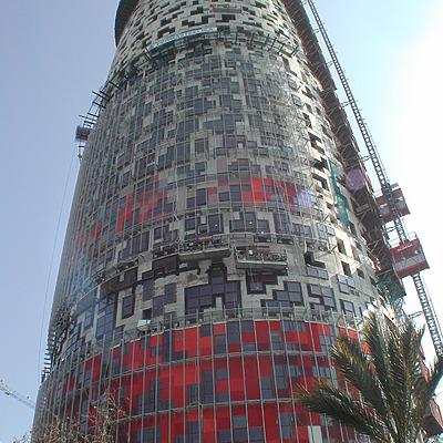 Torre Agbar by David Guija