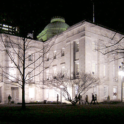 North Carolina State Capitol by Ernest Pecounis