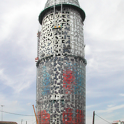 Torre Agbar by David Guija