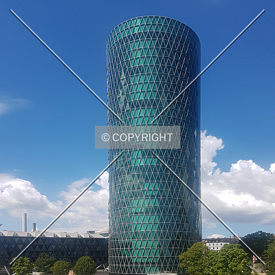 Westhafen Tower by Nephilim
