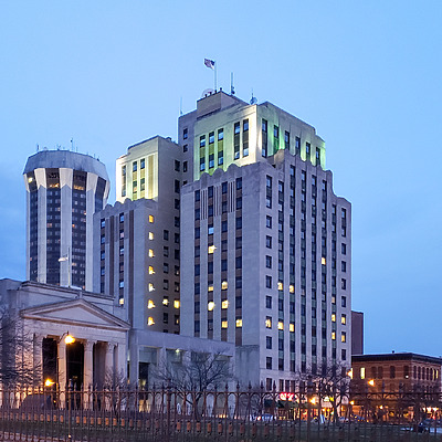 Illinois Building by Ryan Hildebrand
