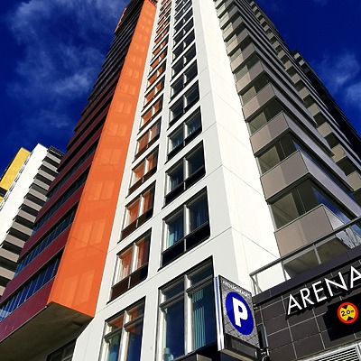 Arenastaden bostadshus 4 by Robin Spetz