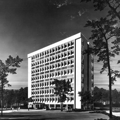 Santa Ana Apartments by © 2005 St. Louis Mercantile Library at the University of Missouri St. Louis