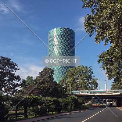 Westhafen Tower by Nephilim