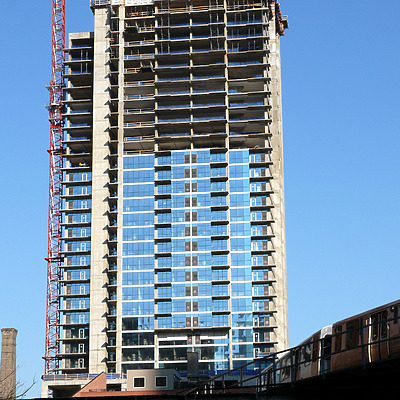 Silver Tower by B. Victor Adams