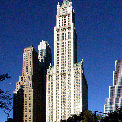 Woolworth Building by Marshall Gerometta