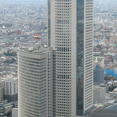 Tokyo Opera City Tower by Kevin Hemphill