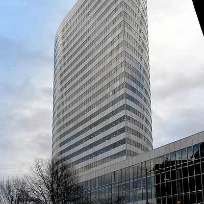 Rosslyn Twin Tower One by John W. Cahill