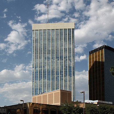 Bank of America Plaza by Marshall Gerometta