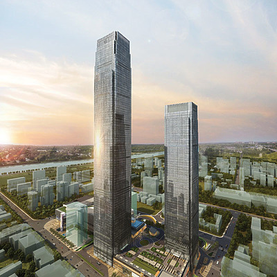 Changsha IFS Tower T1 by Wong Tung & Partners