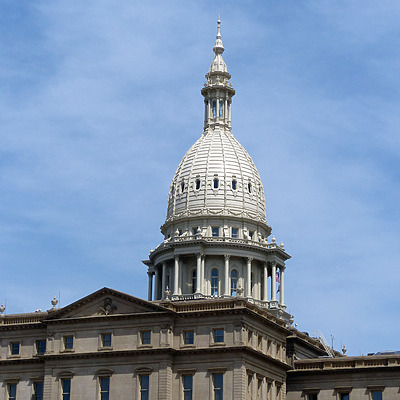 Michigan State Capitol by Nate Lindsey