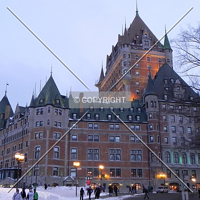 Le Château Frontenac by Florian Barbier