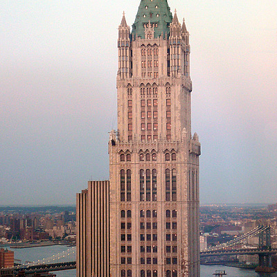 Woolworth Building by Nate Lindsey