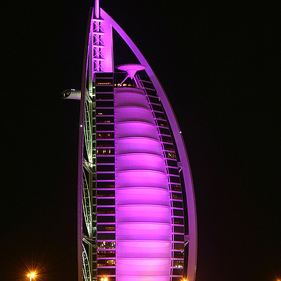 Burj Al Arab by Michiel van Dijk