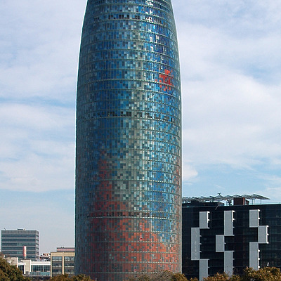 Torre Agbar by David Guija