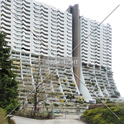 Wohnpark Alterlaa - Block A1-A4 by Nephilim