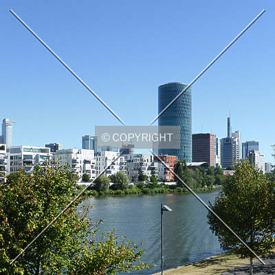 Westhafen Tower by Nephilim