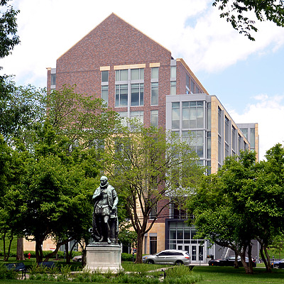 Rutgers Academic Building - West Wing by John W. Cahill