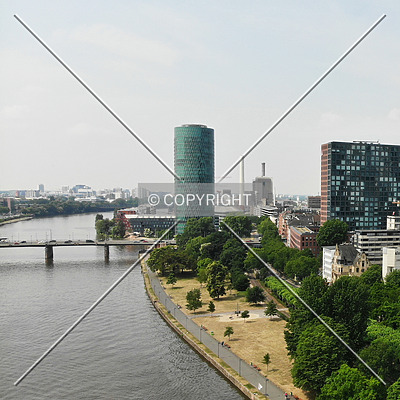 Westhafen Tower by Nephilim