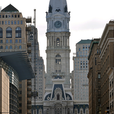 Philadelphia City Hall by John W. Cahill
