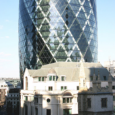 30 St Mary Axe by Tristram Compton