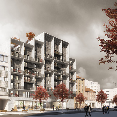 14 Ornano C by Philippon Kalt Architectes Urbanistes
